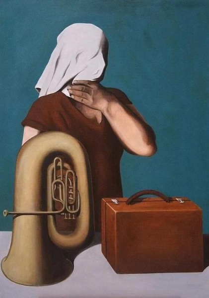 玛格里特《中心故事》（1927）