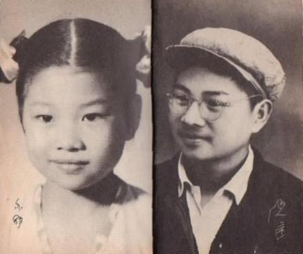 少年倪匡与妹妹 亦舒 .jpg