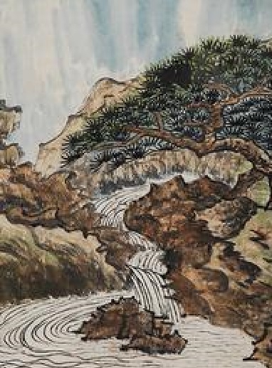 前总统徐世昌(菊人)画作 局部.jpg