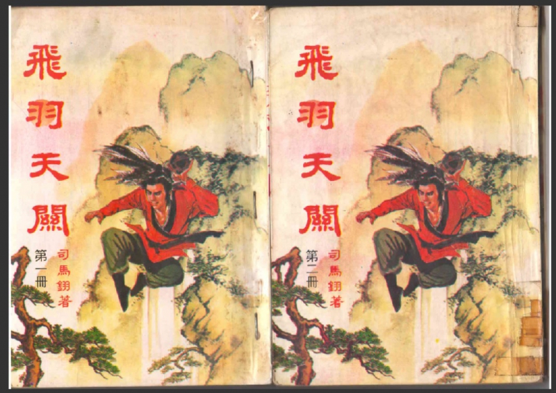 皇鼎原版《飞羽天关》第一册第二册实体书扫描件.jpg